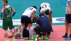 Ngapeth assomme son adversaire en plein match