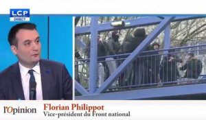 Florian Philippot : «On voit des bandes de racailles qui saccagent, qui brûlent et qui violentent»