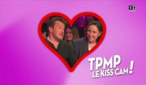 TPMP, C8 : les chroniqueurs s'embrassent grâce à la Kiss Cam pour la Saint-Valentin ! [Vidéo]