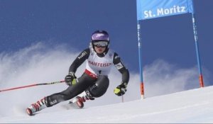 VIDÉO. La course de Tessa Worley, double championne du monde de slalom géant