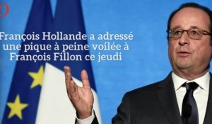 Présidentielle : la pique de Hollande à Fillon sur «l’exemplarité»
