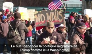 Washington: Manifestation pour la "Journée sans immigrés"