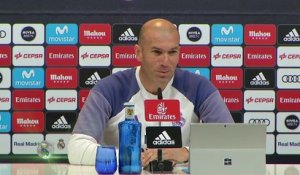23e j. - Zidane : "Content d’avoir la BBC à disposition"