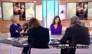 Laetitia Casta et Safy Nebbou - C à vous - 17/02/2017