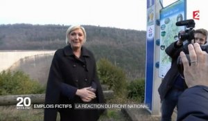 Accusation d'emplois fictifs : Marine Le Pen se défend