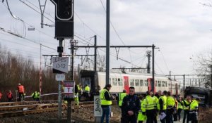 Accident de train à Leuven