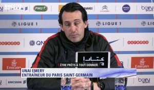 Emery veut se concentrer sur la Ligue 1 et Toulouse