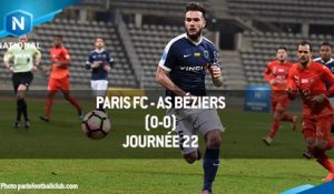 J22 : Paris FC - AS Béziers (0-0), le résumé
