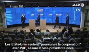 Les Etats-Unis comptent "poursuivre la coopération" avec l'UE
