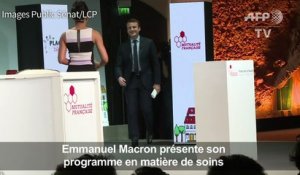 Santé/Emmanuel Macron : "Aucun soin ne sera déremboursé"