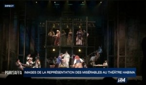 "Les Misérables" arrivent au théâtre à Tel Aviv