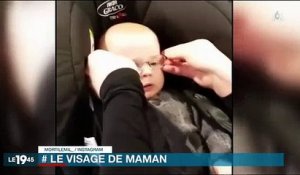 Buzz : Un bébé danois découvre le visage de sa maman pour la première fois - Vidéo