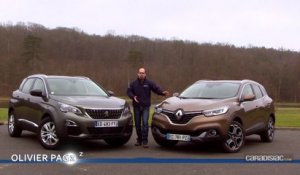 Comparatif vidéo - Peugeot 3008 vs Renault Kadjar: la french touch