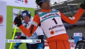 Un parcours compliqué pour le skieur de fond Adrian Solano