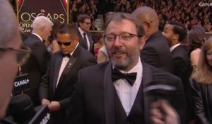 "La dernière fois que Natalie Portman était aux Oscars ça lui a porté bonheur!" Interview de Vincent Maraval - Tapis Rouge Oscars 2017
