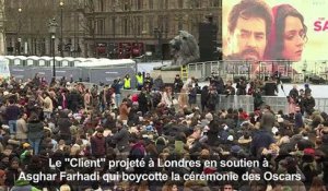 Le «Client» projeté à Londres en soutien à Asghar Farhadi