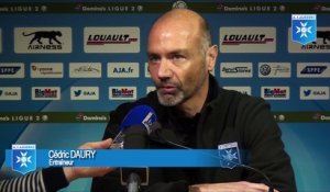 Cédric Daury avant Fréjus Saint Raphaël - AJ Auxerre
