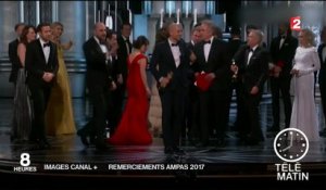 Oscars : "Moonlight" sacré après un couac historique