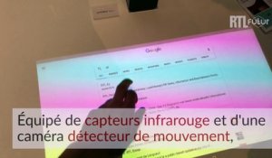 Ce projecteur transforme n'importe quelle surface en écran tactile