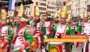 Allemagne : Donald Trump et Marine Le Pen assimilés à Adolf Hitler lors du carnaval