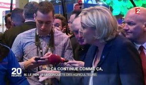 Marine Le Pen : à la conquête des agriculteurs