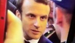 Emmanuel Macron se prend un oeuf au Salon de l'agriculture