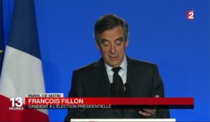 François Fillon : "Je ne me retirerai pas"