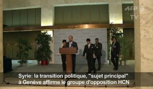 Syrie: la transition politique, «sujet principal» à Genève (HCN)