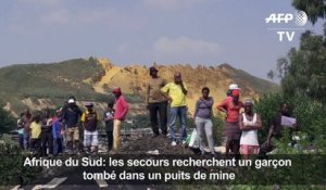 AfSud: Les secours recherchent un garçon dans un puits de mine