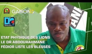 Etat physique des lions : le Dr Abdourahmane Fédior liste les blessés