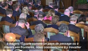 Merkel au Caire pour parler migration et coopération