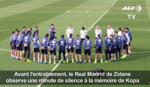 Au Real Madrid, minute de silence à la mémoire de Kopa