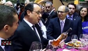 François Hollande trop alcoolisé au salon de l'agriculture ! - Emission d'Antoine du 04/02 - CANAL+