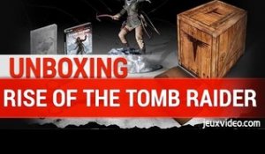 UNBOXING COLLECTOR EDITION Rise of the Tomb Raider  - PC