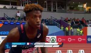 Record du monde juniors en salle pour Melvin Raffin en triple saut