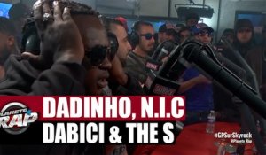 Dadinho, N.I.C, Dabici, The S en freestyle #PlanèteRap