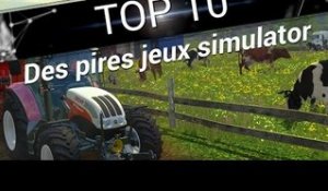 Top 10 des pires jeux Simulator