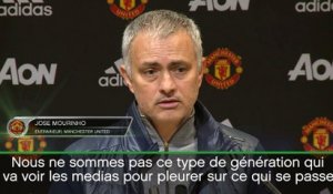 27e j. - Mourinho : "Zlatan n’est pas du genre à pleurer"