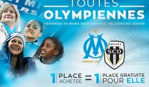 OM-SCO Angers : toutes Olympiennes