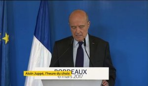 Alain Juppé : "Je ne serai pas candidat à la présidence de la République"