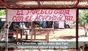 Colombie: les femmes Farc préparent leur retour à la vie civile
