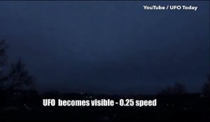 Cette vidéo d'OVNI intrigue fortement les internautes