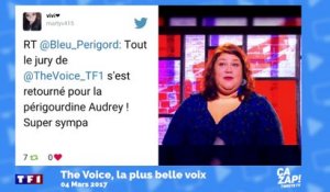 The Voice : les téléspectateurs impressionnés par Audrey !