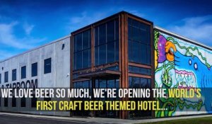 La brasserie BrewDog annonce l'ouverture du 'premier hôtel à bière du monde'