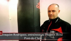 Joaquim Rodriguez, entraîneur au Phoenix Boxe Pont-de-Claix