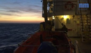 Près des côtes libyennes, sur l' Aquarius au secours des migrants