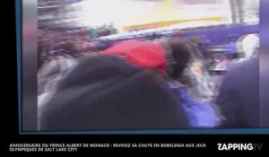 Albert de Monaco a 59 ans : sa chute en bobsleigh aux JO de 2002 (vidéo)