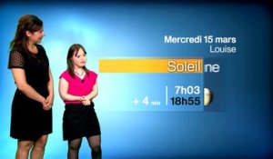 La météo de France 2 avec Mélanie Ségard