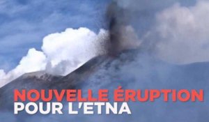 Nouvelle éruption spectaculaire pour l'Etna