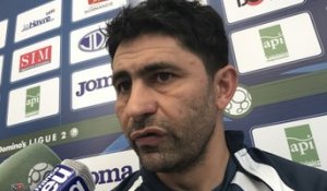 Avant AC Ajaccio - HAC, interview d'Oswald Tanchot